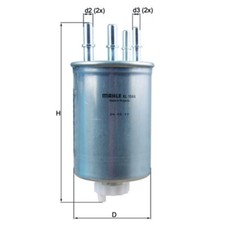 Kraftstofffilter MAHLE KL 1044 für Land Rover Range IV Discovery V