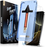 Bildschirmschutzfolie Iphone 16 Pro 9H Hd Klar Blasenfrei Einfach Zu