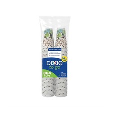 Georgia-Pacific Dixie To Go 16 Oz. Insulated Paper Coffee Cups 864 Cups/Case