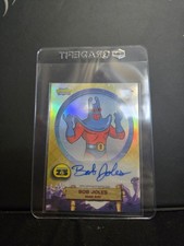 Topps Chrome Spongebob 2025 Bundle Bob Joles Autograph Refractor Green Parallel
