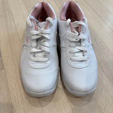 Dexter Raquel III Bowling Athletic Shoes White Pink Slide Rite Size 6.5M