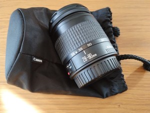 Canon EF 28-80mm Lens, AF/MF Focus. *Fungus* Tested And Working .