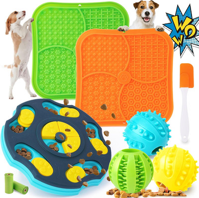 9 Pack All-Around Dog Puzzle Toy Set -Mentally Stimulating Dog Enrichment Toy...
