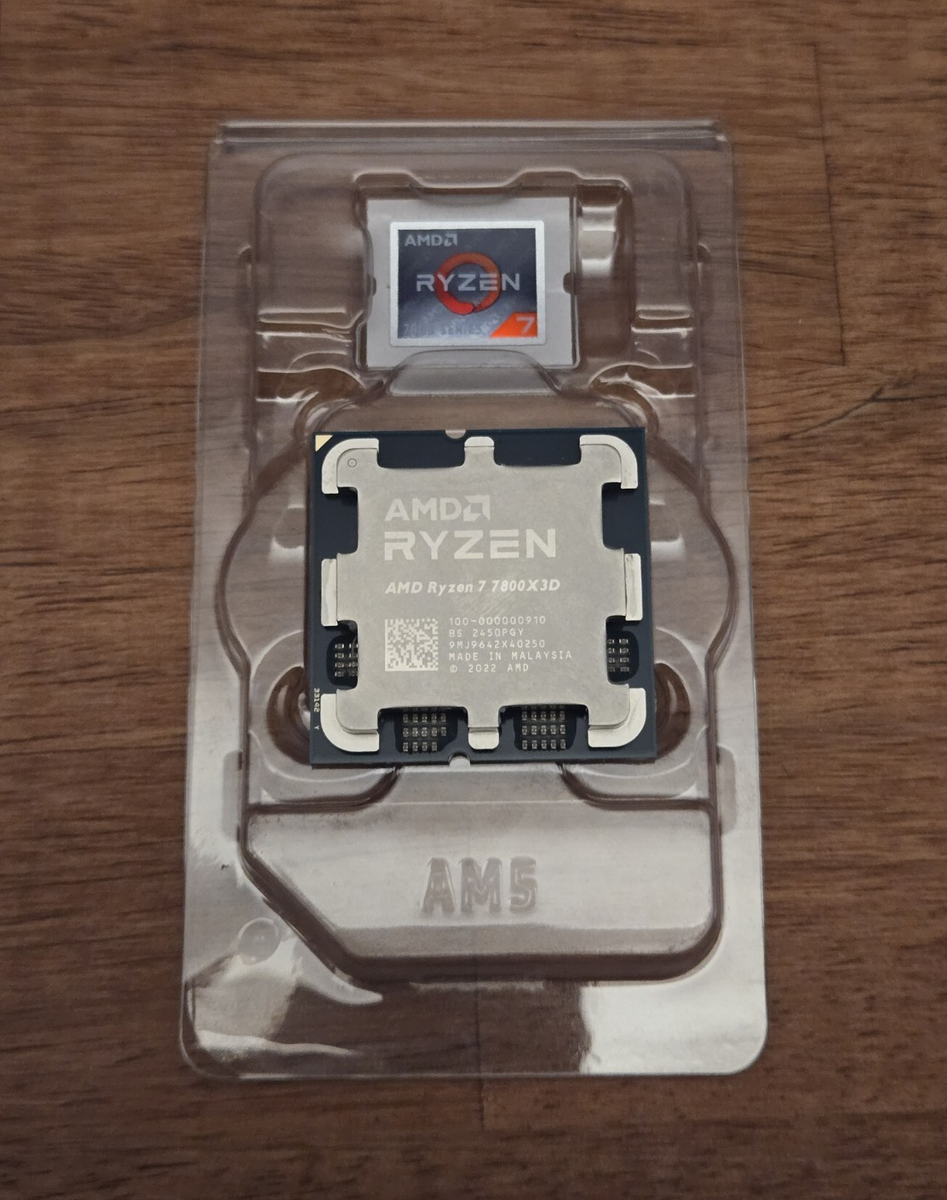 AMD Ryzen 7 7800X3D AM5 3D V-Cache Processor | eBay