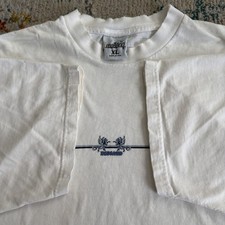 Vintage 90s Redsand Surf Skate T Shirt XL White Made in USA Dragon Graphic