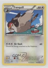 Tranquill Pokemon Black & White Boundaries Crossed #124