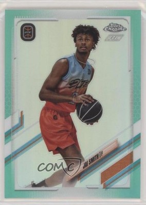 2021-22 Topps Chrome OTE Overtime Elite Aqua Refractor 79/199 Jai Smith #52 0v1