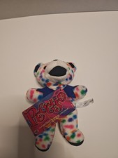 Liquid Blue Peggy-o Grateful Dead Bean Bag Plush Bear Collectible 1998 Edition 2