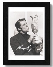 Gary Player Signed Autograph PHOTO Pre Print Music 6x4/A4/ Framed golf