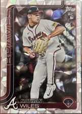 2025 Topps Update Series - Nathan Wiles #US216 Diamante Foil (RC)