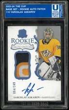 2023-24 Upper Deck The Cup Rookie Patch Auto Yaroslav Askarov /249