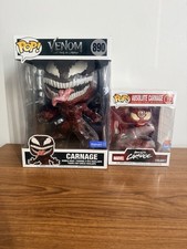 Funko Pop Venom Marvel Carnage Jumbo 10" Walmart Exclusive & Absolute Carnage PX