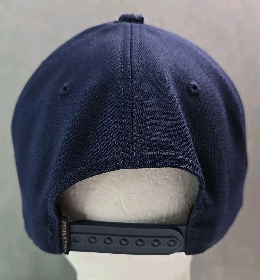 Chapéu Pendleton Oregon Rodeio Cowboy Bronco logotipo de borracha quadro A elástico snapback - Imagem 3 de 4