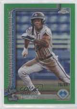 2025 Topps Pro Debut Chrome Green Refractor 76/99 Dillon Head #PDC-140 1pp0