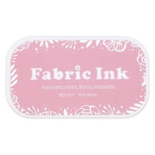 Ink Pads for Stamps, 3.7x2.2 Inch Fabric Ink Pad, Rose