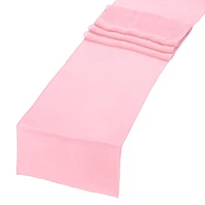 6 Pcs Gold Chiffon Table Runner 12" x 108" Tulle Table Runner -100