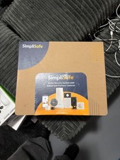 SimpliSafe Home Security System, Indoor And Outdoor Cameras 8 Piece Kit KT043