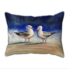 Betsy Drake The Consultation Large Indoor Outdoor Pillow 16x20