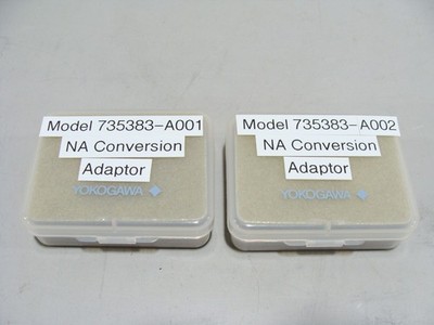 Yokogawa 735383-A001 & A002 Numerical Aperture Conversion Adapter Set for AQ6370