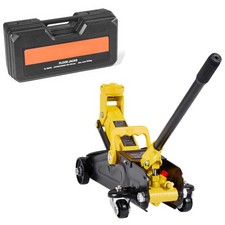 Low Profile Floor Jack 1.5 Ton Capacity Steel Racing Jack With Quick Lift Pump