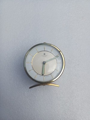 Vintage Junghans Bivox Alarm Clock 1960s West Germany | Brass | Working | 