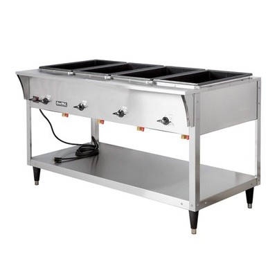 Vollrath 38218 ServeWell  SL Electric Four Pan Hot Food Table 208/240V - Sealed