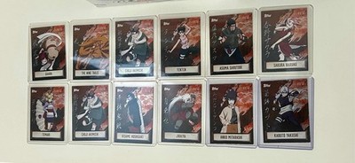 Lot cards - NARUTO Nindo Topps