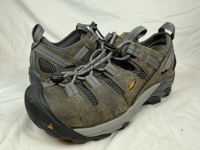KEEN ESD Rated Steel Toe Safety Utility Shoes Atlanta BrownMENS 7D 39.5 Work