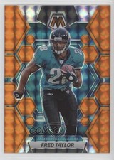 2023 Panini Mosaic Orange Mosaic Prizm 151/199 Fred Taylor #107 16tx