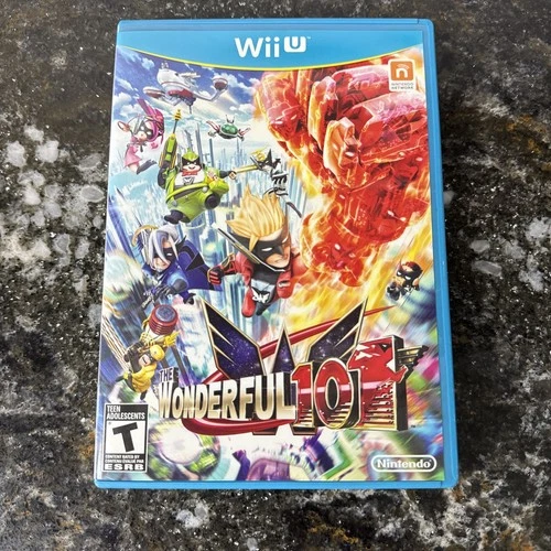 The Wonderful 101 (Nintendo Wii U, 2013) COMPLETE CIB NICE!!