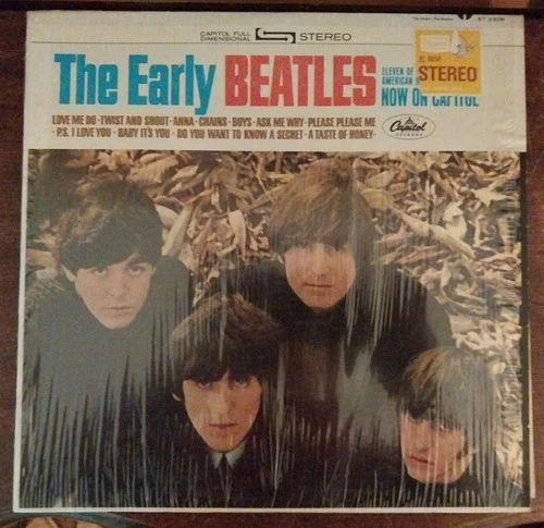 The Early BEATLES 12" LP Capitol Records Green Label Winchester Repress VG