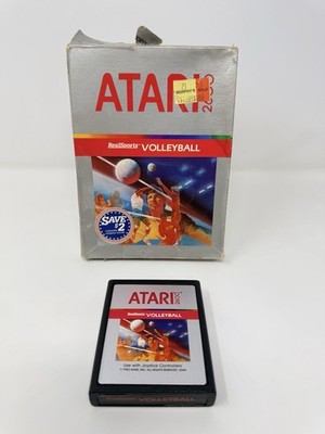 RealSports Volleyball Atari 2600 No Manual Tested