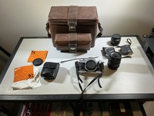 Vintage Canon AE-1 Camera 50mm 1:1.8 Lens Plus Extras