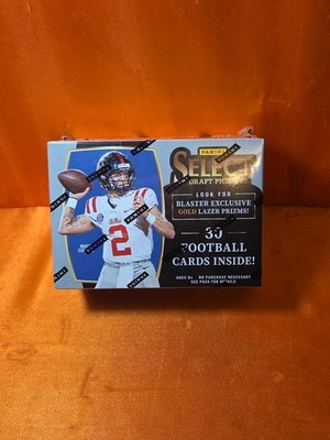 2022 Panini Select Draft Picks Football 6-Pack Blaster Box ( Lazer Prizms!)