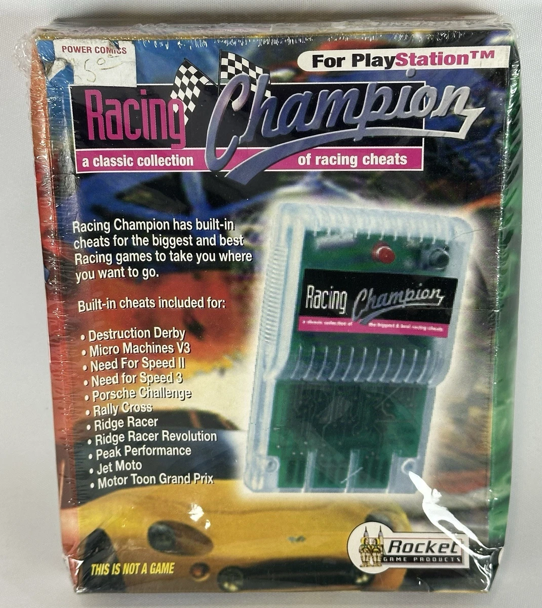 RACING CHAMPION - SONY PLAYSTATION 1 PS1 *TOTALMENTE NUEVO Y PRECINTADO*