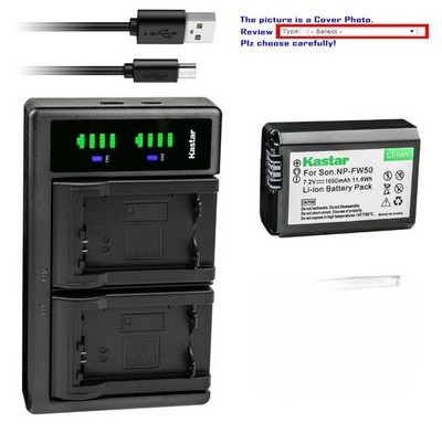Kastar Battery LCD Dual Charger And BP-930G Battery