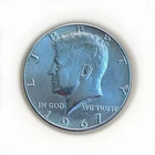 1967 USA Half Dollar, 0.400 Silver Coin, AU CONDITION, John F. Kennedy