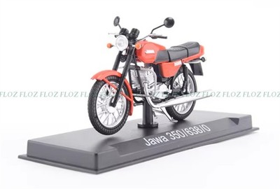 Modimio Soviet large motorcycle JAWA-638 Czech Red motorcycle Model Display