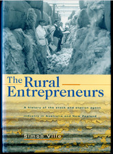 Rural Entrepreneurs - History of Stock & Station Agent Industry ; Simon Ville HC