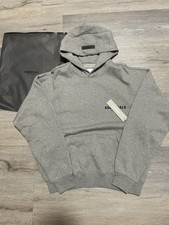 Fear of Gods Essentials Men's Dark Oatmeal Hoodie. Size XS Brand New with Tags