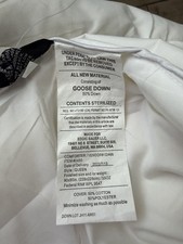 Aiwwaimm Solid White Goose Down Comforter Queen Size Duvet Insert