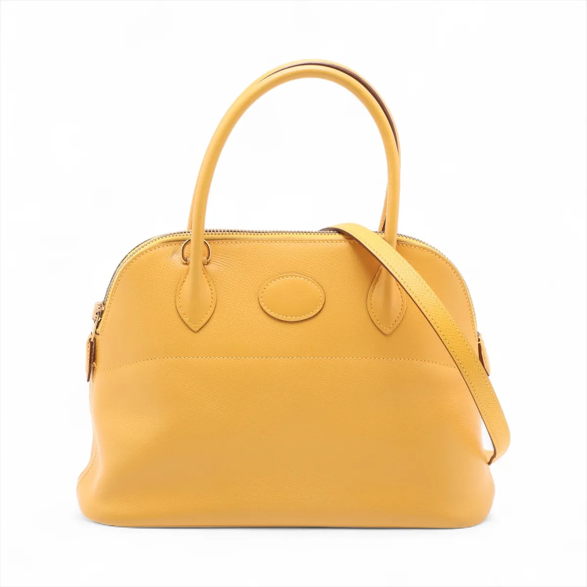Hermès Bolide 27 Veau Epsom Jaune Gold Metal Fittings □N:2010