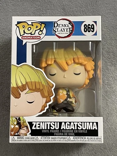 Funko Pop! Vinyl: Demon Slayer: Kimetsu no Yaiba - Zenitsu Agatsuma #869
