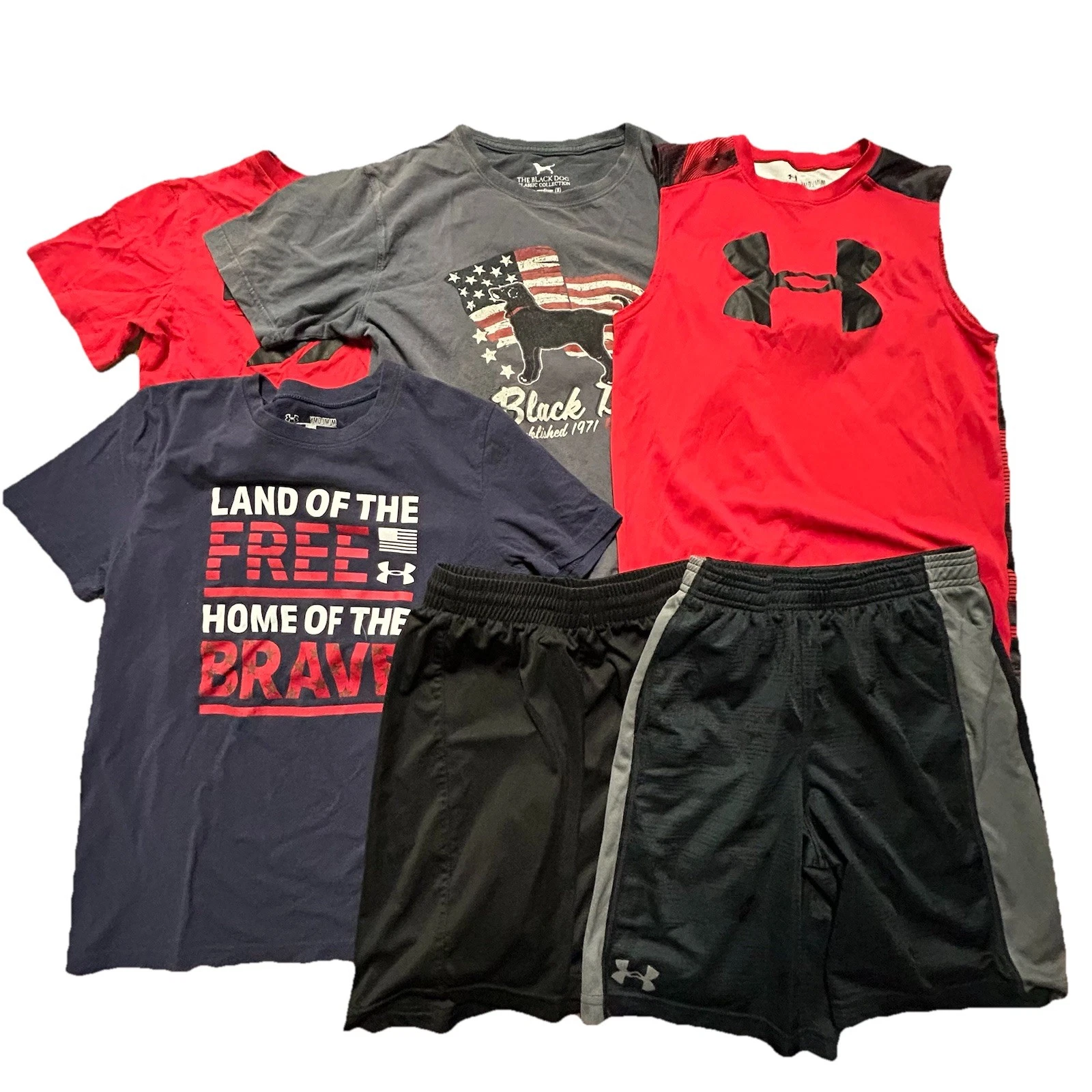 Boy’s Athletic Summer Clothing Under Armour Reebok Tank Top Size Medium (8)