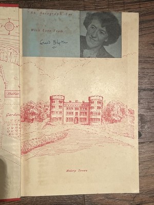 In the Fifth at Mallory Towers: Enid Blyton (Methuen & Co 1950) Signed By Author