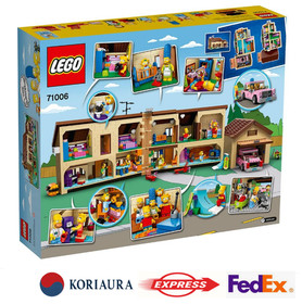 Lego 71006 The Simpsons House 2523pcs FedEx Expedited Shipping Sealed
