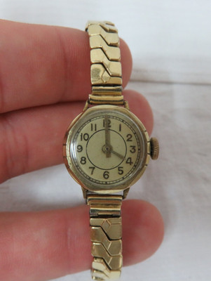 Seltene Seikosha (Seiko Vorläufer) Damenarmbanduhr  Art Déco  1920er/30er Jahr