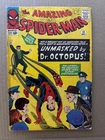 Amazing Spider-Man #12 Marvel Comics 1964 3rd Dr. Octopus Lee Ditko Fa/G- Tape