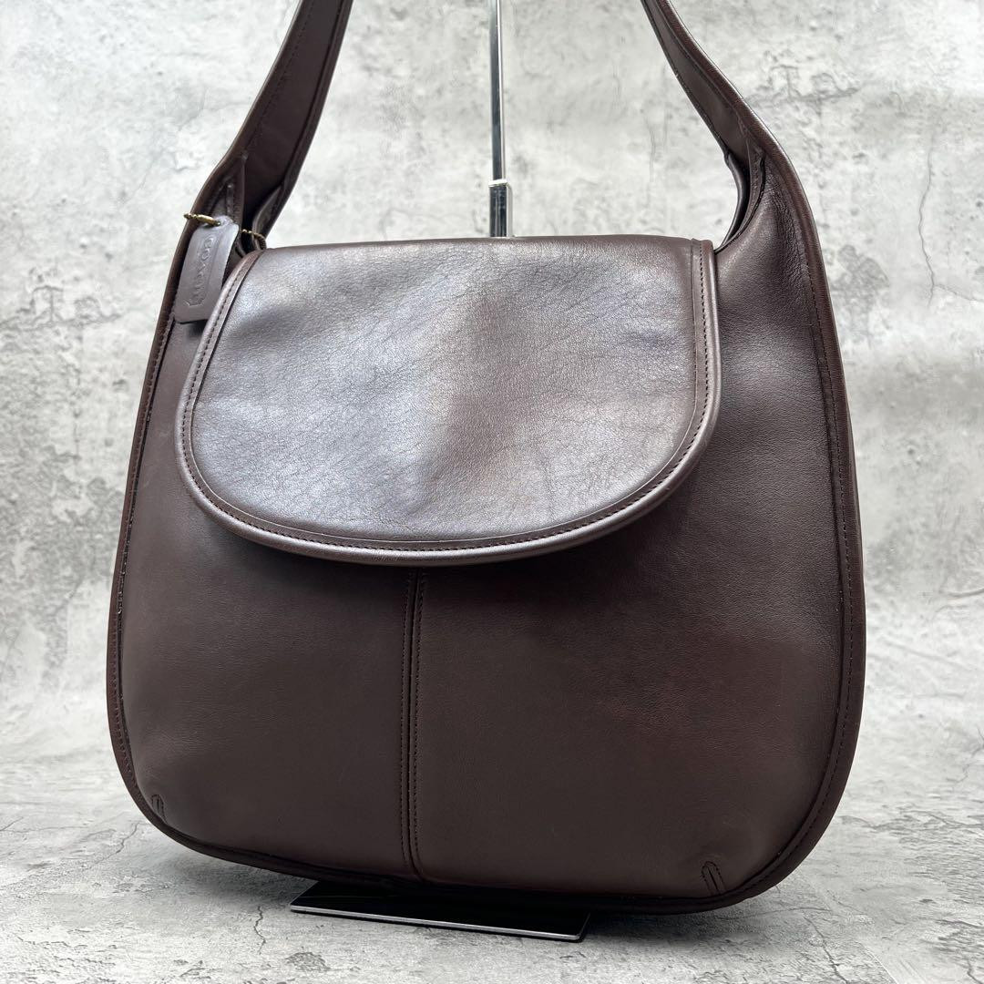 Rare Old Coach 9029 Shoulder Bag Dark Brown Made In USA Rare Old Coach 9029 Shoulder Bag Dark Brown Made In USA