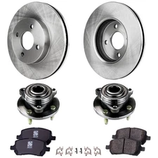 Wheel Hubs 2-Wheel Set Front Driver & Passenger Side for Chevy Left Right Cobalt